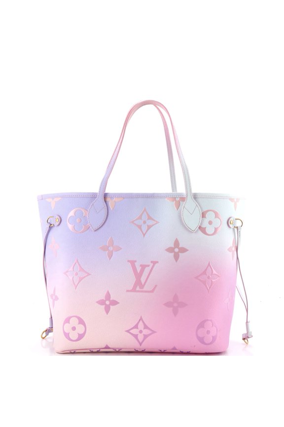 Pre-Owned Neverfull NM Tote Spring in the City Monogram Giant Canvas MM By Rebag