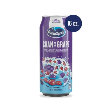 Ocean Spray® Cran x Grape 16oz Can