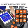 thumbnail image 3 of Probador De Batería De Coche De 6-12V 100-2000Cc Probador De Batería Analizador De Alternador De Arranque Herramienta De Prueba De Escáner De Carga De Batería Digital Para Vehículos De Motor De Speravity VI007084-00, 3 of 6