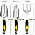 thumbnail image 3 of Transform Your Gardening Experience with Our High-Quality 1pc Aluminum Alloy Gardening Tool Set - Large Round Shovel, Scale Shovel, and Trident Rake, Perfect for Digging and Transplanting with Ease!, 3 of 4