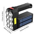 thumbnail image 3 of Lámpara De Mano 8LED Linterna 350LM 1200mAh COB Lámpara solar Tipo-C USB recargable a prueba de agua, 3 of 7