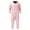 Pink, variant on Onesie Pajamas for Women Solid Color Onesie Pajamas Funny Hooded Zipper PJs Holiday Loungewear Unisex