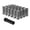 Silver 24pcs, variant on Richeer M14x1.5 Lug Nuts for Silverado Suburban Sierra 1500 Escalade Tahoe Traverse Yukon, 24pcs 14x1.5 Black Lug Nuts Long Extended XL 7 Spline with Socket Key for 6 Lug Aftermarket Wheels