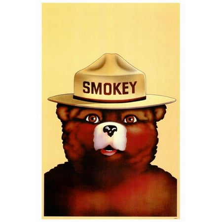 Pop Culture Graphics MOVAF2177 Smokey The Bear Movie Poster Print, 27 x 40 - Walmart.com