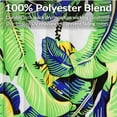 thumbnail image 4 of Sunnydaze 2-Person Quilted Polyester Spreader Bar Hammock, 450 lb - Exotic Foliage, 4 of 11