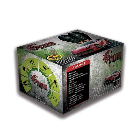Alarma Universal PARA Auto EXTREME, AUTO ALARMA VENOM, CHALSCVE