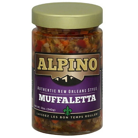 Alpino Authentic New Orleans Style Muffaletta, 12 oz, (Pack of 6)