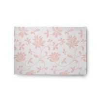 24" 36" Simply Daisy Traditional Floral French Country Chenille Area Rug, Blush