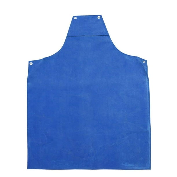 Mr.Garden Waterproof Rubber Apron 43 Inchx33.5 Inch Blue,Thickened