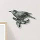 thumbnail image 1 of Colgador de pájaros en una rama, colgador de pared, utensilios para mejorar el hogar, de pared de resina para puerta de , cocina, baño, , Estilo E 12x3.5x7.3cm BLESIY Percheros, 1 of 8