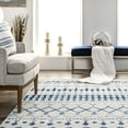 thumbnail image 5 of nuLOOM Moroccan Blythe Area Rug, 10' x 14', Light Blue, 5 of 9