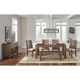 thumbnail image 2 of A-America Anacortes 70" Solid Wood Leg Table with Butterfly Leaf in Mahogany, 2 of 2
