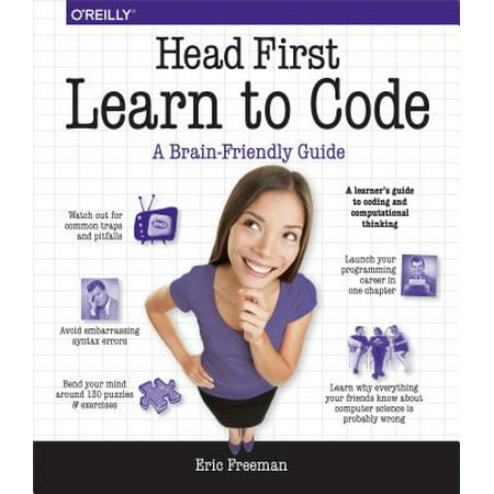 Head First Learn to Code - eBook (Best Code To Learn First)