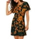 thumbnail image 2 of Fotbe Daisies Bata de Dormir para Mujer con Estampado, Camisón de Algodón de Manga Corta, Ropa de Dormir Casual, 2 of 6