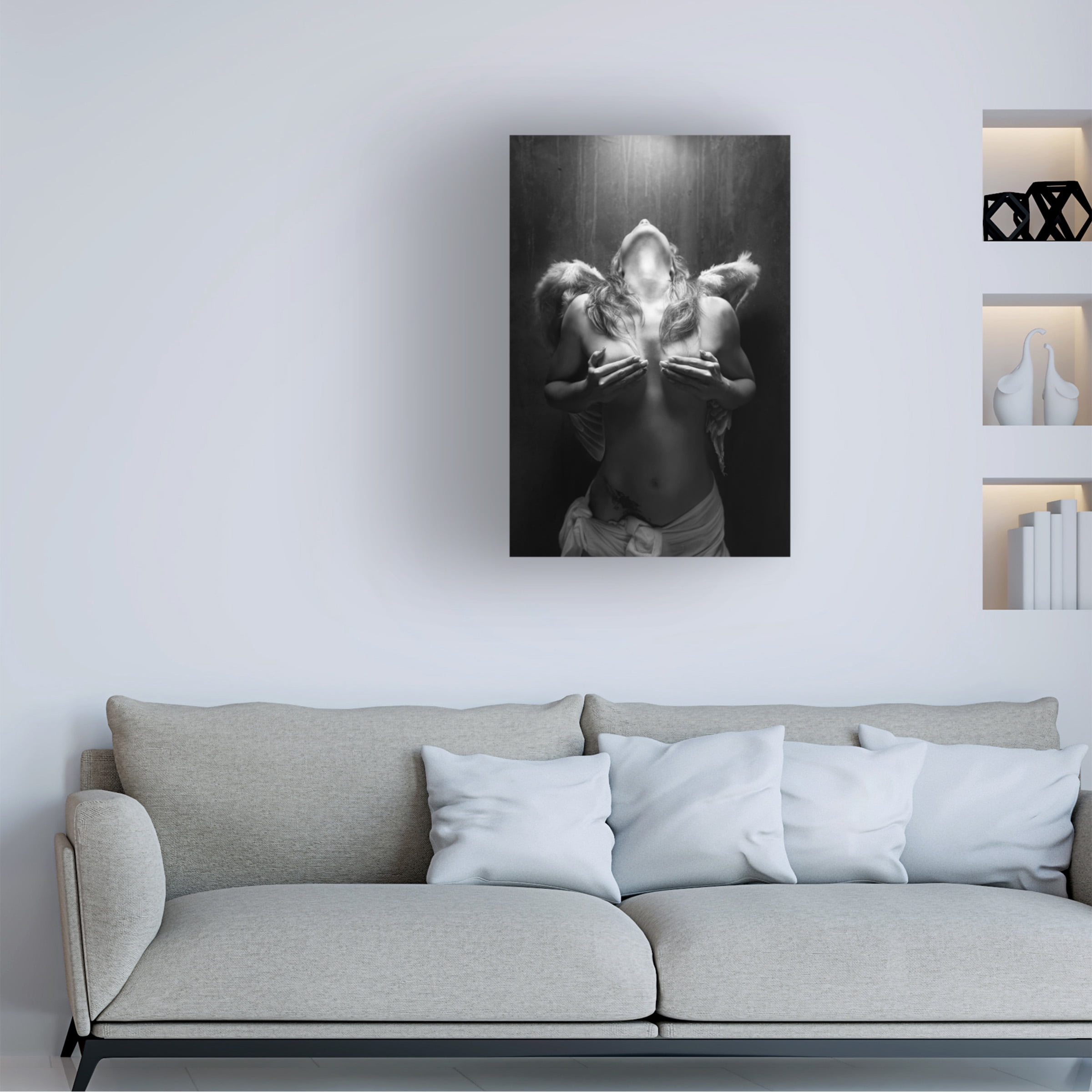 Petar Lupic 'Fallen Angel' Canvas Art