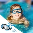 thumbnail image 3 of Kids Swim Goggles Set with Nose Clip Earplugs 3pcs Large Frame Fog Swimming Goggles for Children Boys Girls Age 3-16 Summer Wide View, 3 of 3