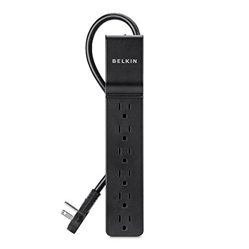 Belkin Surge Protector 6 Outlet 720j Black