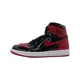 thumbnail image 2 of N I-K-E/ A i r-Jor-dan 1 RETRO HIGH OG Red x Black Size: US 8.5, 2 of 6