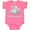 Hot Pink, variant on Inktastic My Titi Loves Me Cute Elephants Clouds Moon and Stars Boys or Girls Baby Bodysuit