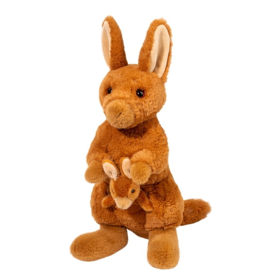 Douglas Kira Kangaroo with Joey Finger Puppet