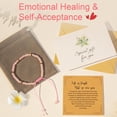 thumbnail image 7 of Elphaba Galinda Red Creek Jasper Bracelet for Women, Friendship Inspirational Jewelry, Ideal Christmas Birthday Gift, 7 of 7