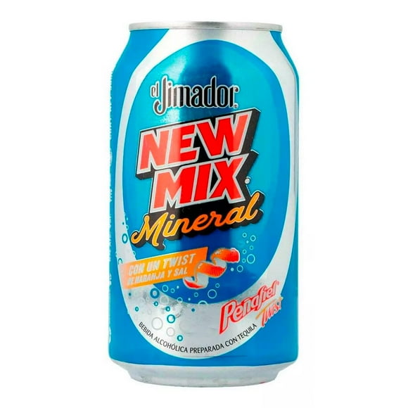 Pack de 24 Bebida Preparada New Mix Naranja Lata 473 ml