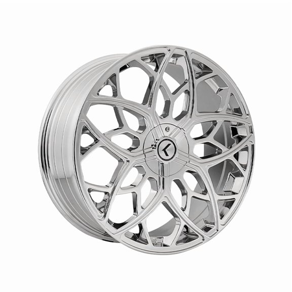 Kraze Chrome 22X8.5 5-115/5-120 74.1 38