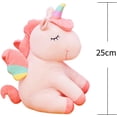 thumbnail image 2 of Lindo Unicornio de Peluche Suave con Alas de Arco Iris - Juguete Kawaii para Niños (25 CM/9,8 Pulgadas, Rosa), 2 of 5