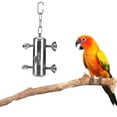 thumbnail image 4 of Foraging  Toy, Hanging Improves Balance Multipurpose Stainless Steel  Toy Puzzle Easy Installation  For Conures For Love Birds For Cockatiels, 4 of 8
