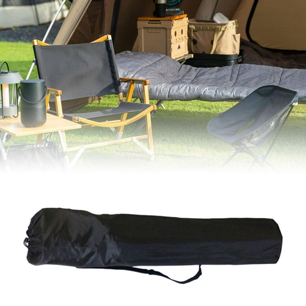 Bolsa para silla plegable, bolso, bolsa para cosas, equipaje, cordón, organizador para silla de jardín 23cmx130cm Cola Llevar bolsa de almacenamiento