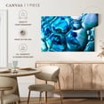 thumbnail image 5 of Elephant Stock Blue Bubbles Wall Art - Horizontal Canvas Wall Art - Living Room Wall Decor - Abstract Canvas - Teal And Blue Decor - 39" x 26", 5 of 8