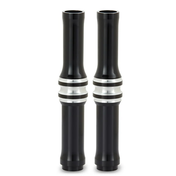 Arlen Ness 10-Gauge Black Pushrod Tube Covers (03-643)