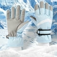 thumbnail image 2 of Dbuoem Winter Ski Gloves for Men Women Windproof Touch Screen Snow Gloves Outdoor Thermal Gloves for Snowboard, 2 of 8
