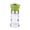 Green, variant on Clearance Under $ 0.99 Compact Manual Pepper Grinder with Glass Bottom Refillable Spice Mill for Table Red