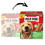 Milk Bone Crunchy Large Dog Treats, 10 Lb. Box, Original Beef Flavor