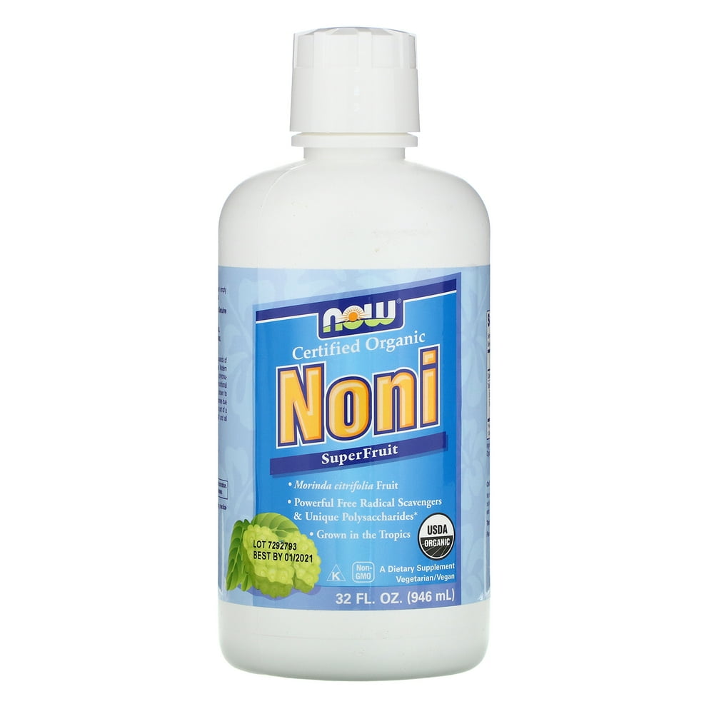 Now Foods Certified Organic, Noni, SuperFruit, 32 fl oz (946 ml