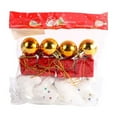 thumbnail image 2 of Indoor Christmas Decor Hwkond Christmas Ball Bag Showcase Shopping Mall Festival Electroplating Ball Christmas Tree Decoration Pendant Up To 30% Off, 2 of 9