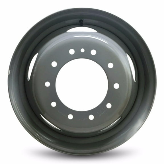 Wheel Rim for 2008-2020 Dodge Ram 4500 19.5 in Gray Steel Rim Direct Fit