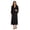 Black, variant on Long Formal Jacket Dress 058260