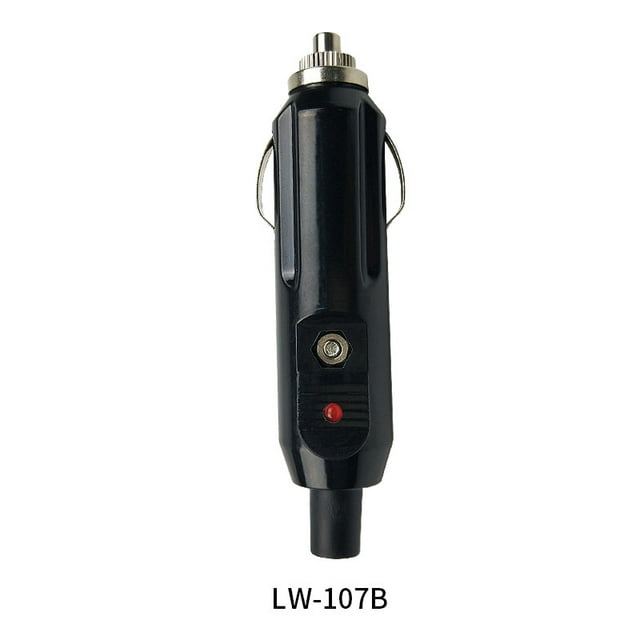 15a High Current High Temperature Resistant Bakelite Material Cigarette Lighter Plug Lw-107b