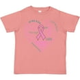 thumbnail image 3 of Inktastic Breast Cancer Awareness Heart Words Boys or Girls Toddler T-Shirt, 3 of 5