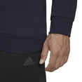thumbnail image 3 of adidas Men's Essentials Feelcozy Fleece Sweatshirt Crew Sweater H42002 Navy 2XL, 3 of 3