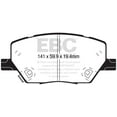 thumbnail image 2 of EBC Brakes Greenstuff 6000 Series Heavy Duty 4x4/SUV/Light Truck Brake Pad Set Fits select: 2017-2022 JEEP COMPASS, 2015-2023 JEEP RENEGADE, 2 of 8