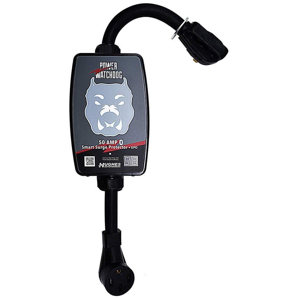 Hughes Autoformers Power Watchdog Portable RV Bluetooth Surge Protector