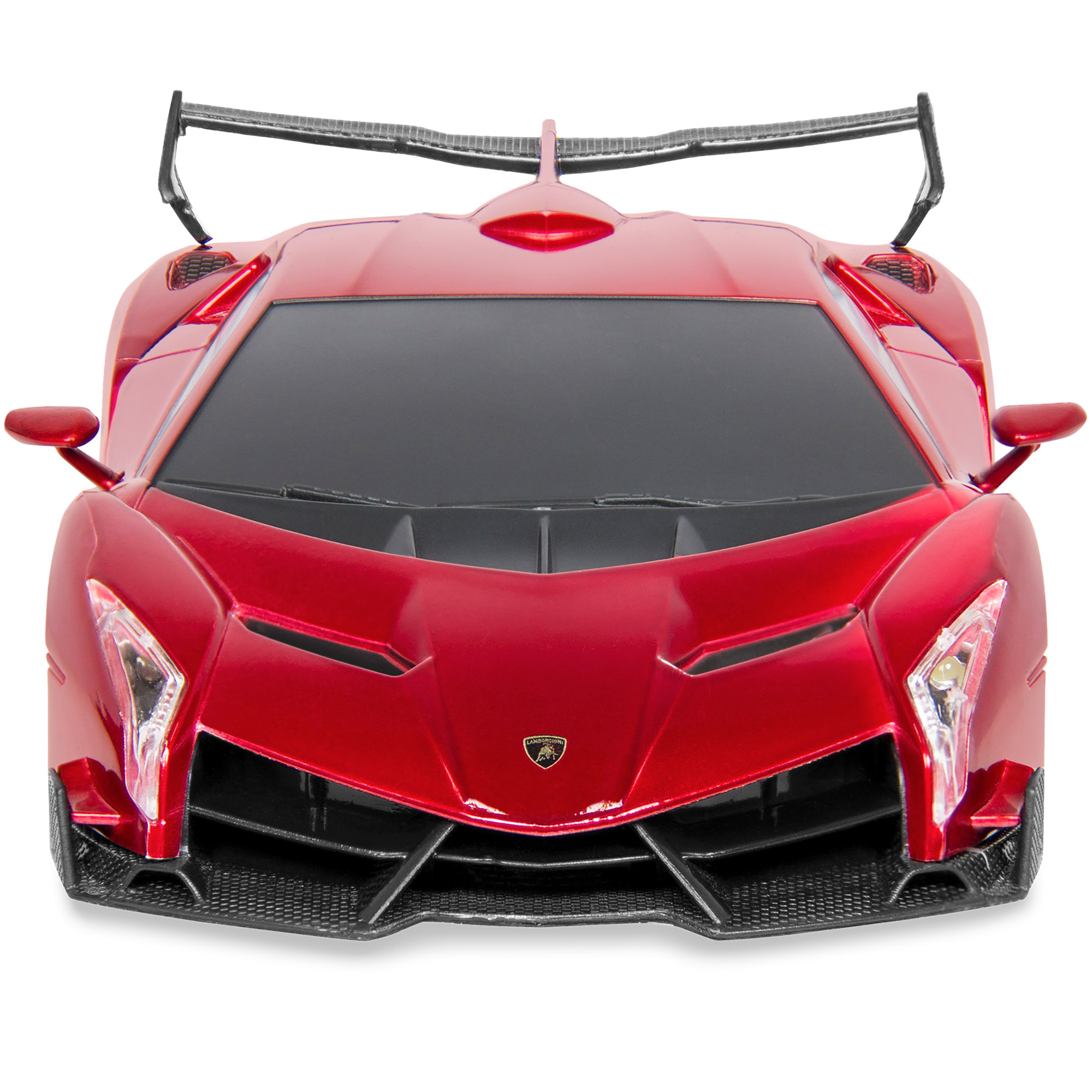 Best Choice Products 1/24 Officially Licensed RC Lamborghini Veneno Sport Racing Car w/ 2.4GHz Remote Control - Red - image 4 of 6