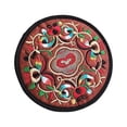 thumbnail image 2 of Matsuzay Posavasos para bebidas, alfombrilla para taza de té, cojín portátil para botella, almohadilla bordada, almohadillas aislantes para Mostrada Color café, 2 of 4
