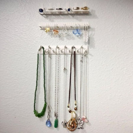 - Supersellers Earring Necklace Ring Jewelry Hooks Wall Mount Organizer Storage Sticky Rack Hooks