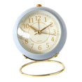 thumbnail image 3 of Relojes de Silenciosos, Relojes de Que No Hacen Tictac, Pantalla Grande , Función de Luz de Repetición para Dormitorio, Oficina Azul Baoblaze Despertador analógico para niños, 3 of 8