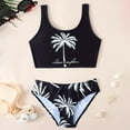 thumbnail image 2 of Girls Swimsuit Boyshort Tankini Girls Two Piece Bathing Suits Summer Beach Rash Guard Swimwear with Athletic Shorts for Active Children, 2 of 6