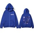 thumbnail image 4 of Vampire Guts-Sudadera con capucha para hombre y mujer, chaqueta de gran tamaño con cremallera y estampado gráfico de concierto de la gira mundial, a la moda, 2024, 4 of 4